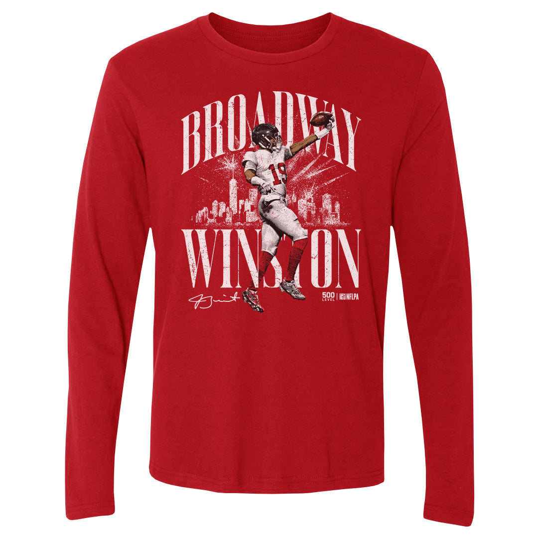 Jameis Winston Men's Long Sleeve T-Shirt | 500 LEVEL