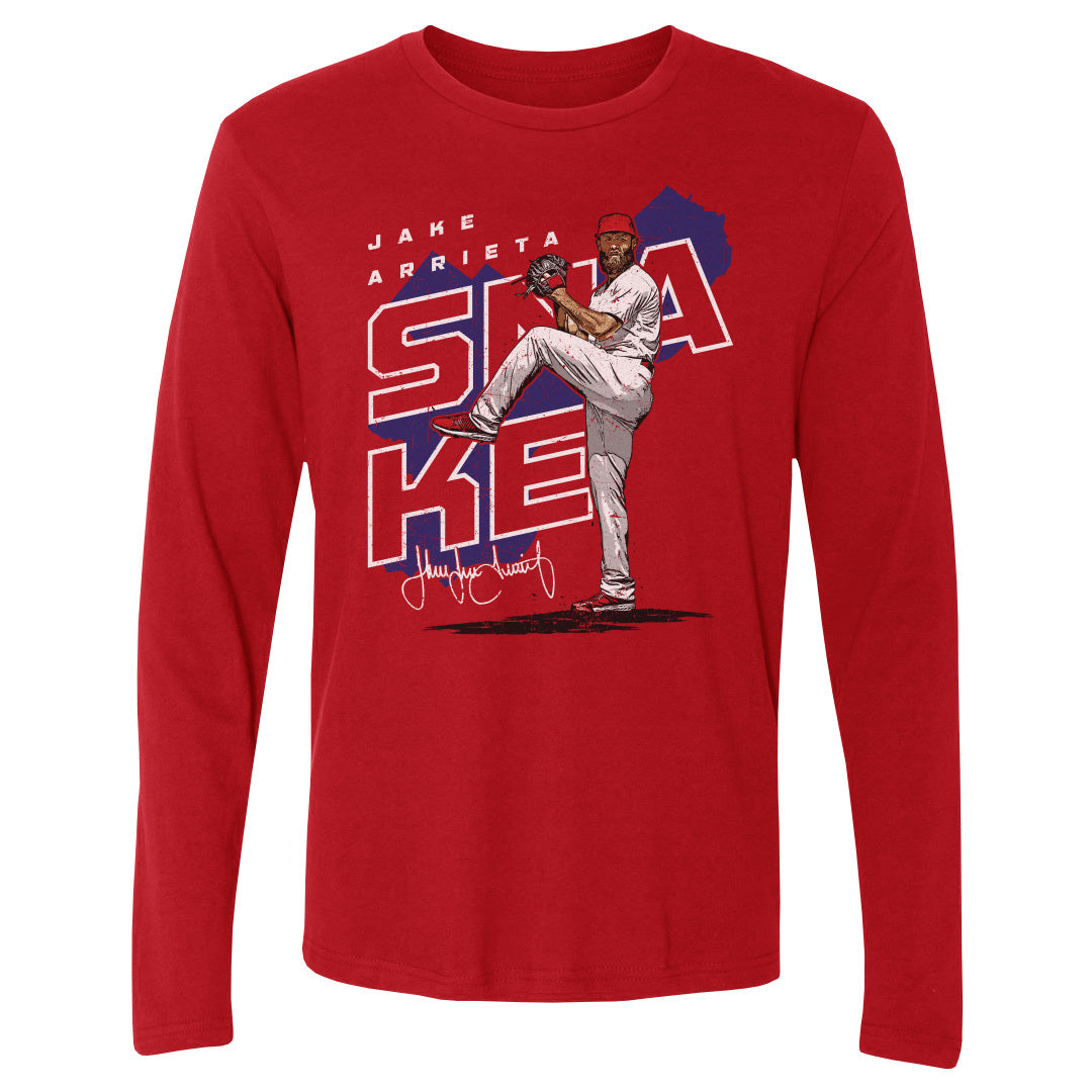 Jake Arrieta Men's Long Sleeve T-Shirt | 500 LEVEL
