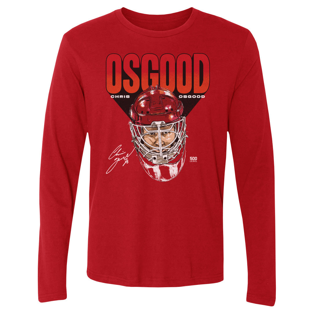 Chris Osgood Men's Long Sleeve T-Shirt | 500 LEVEL