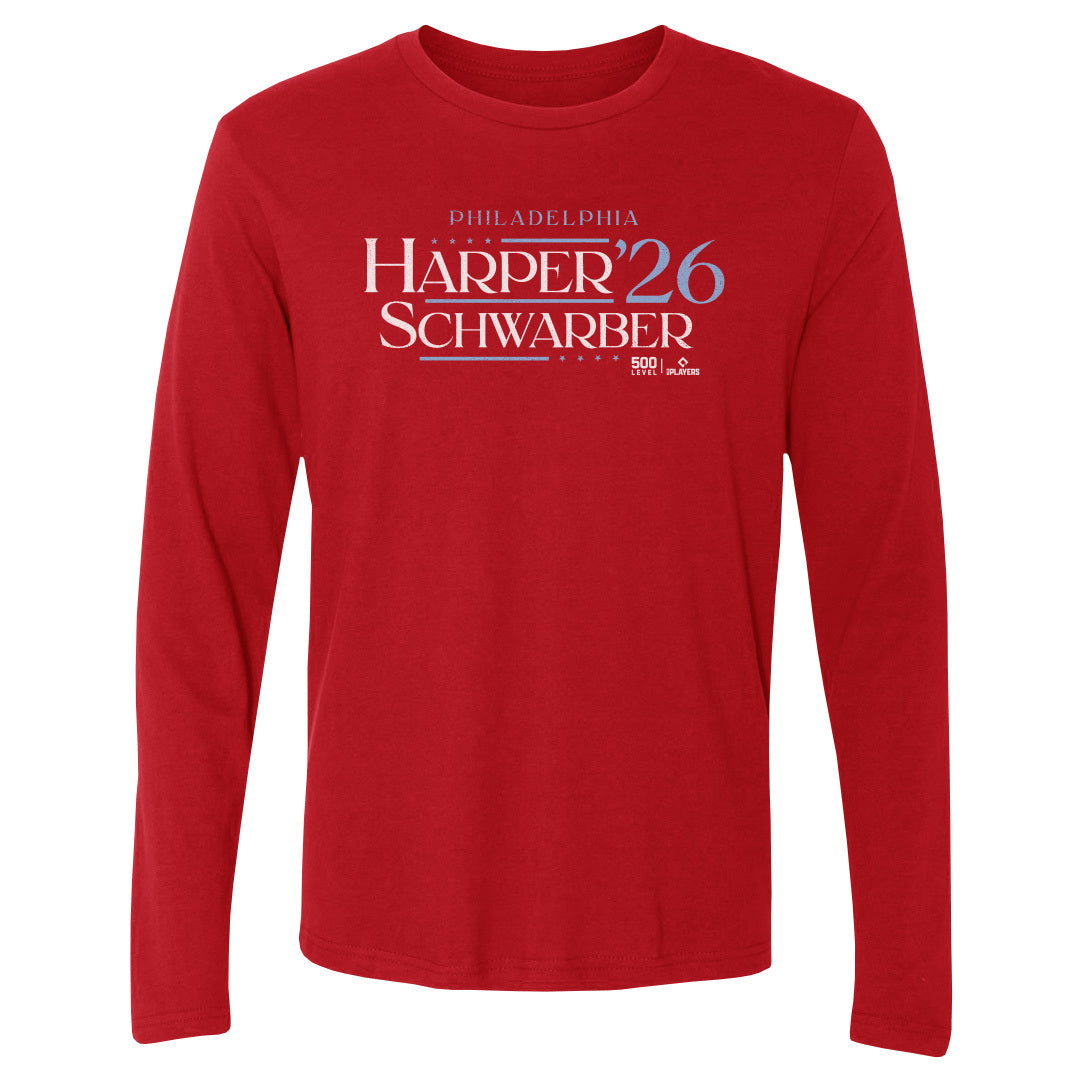 Bryce Harper Men's Long Sleeve T-Shirt | 500 LEVEL