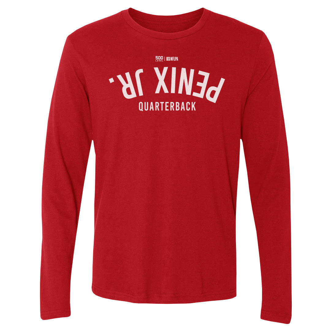 Michael Penix Jr. Men's Long Sleeve T-Shirt | 500 LEVEL