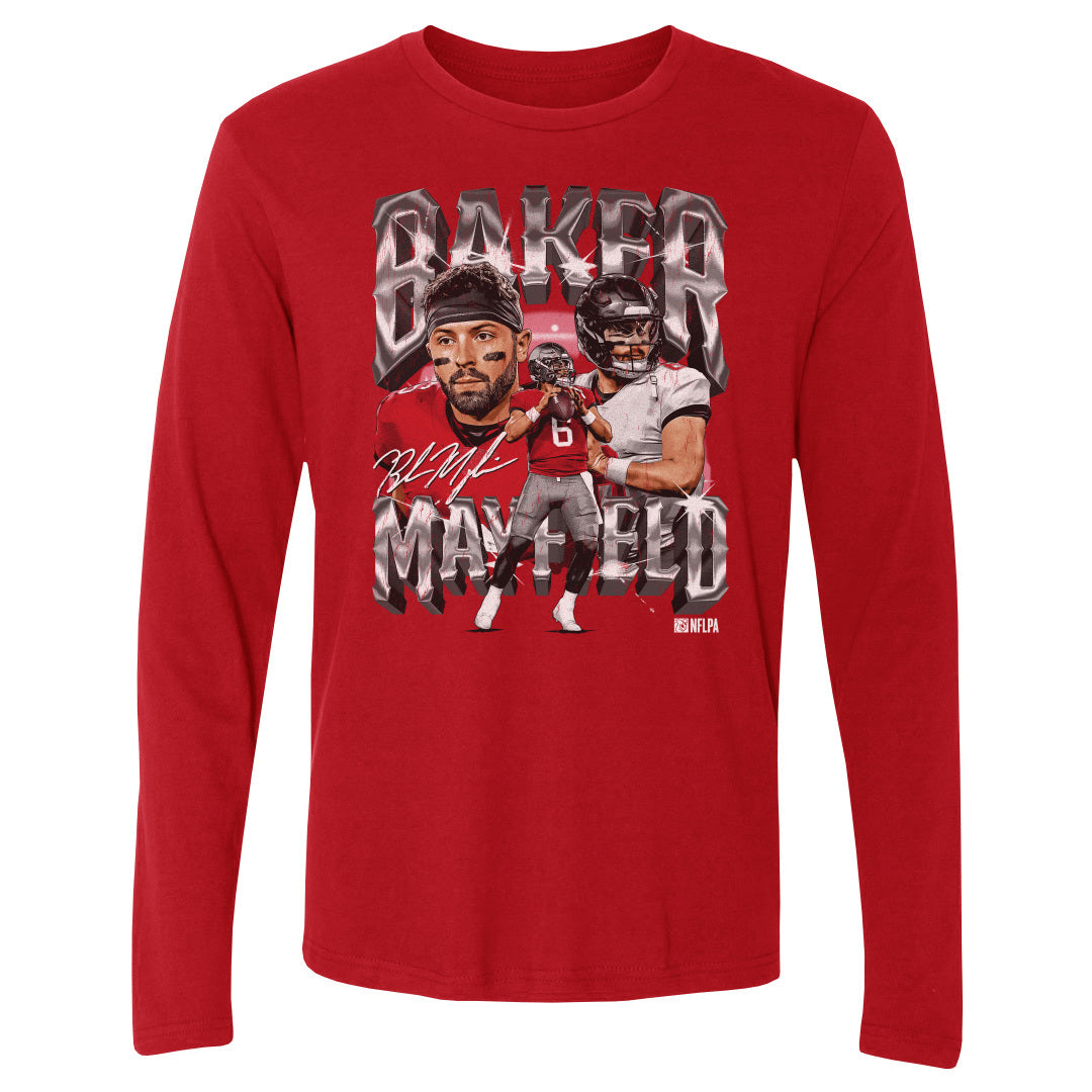 Baker Mayfield Men's Long Sleeve T-Shirt | 500 LEVEL