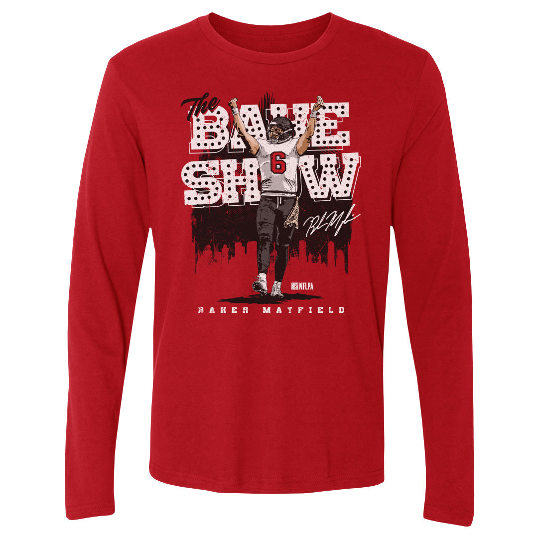 Baker Mayfield Men's Long Sleeve T-Shirt | 500 LEVEL