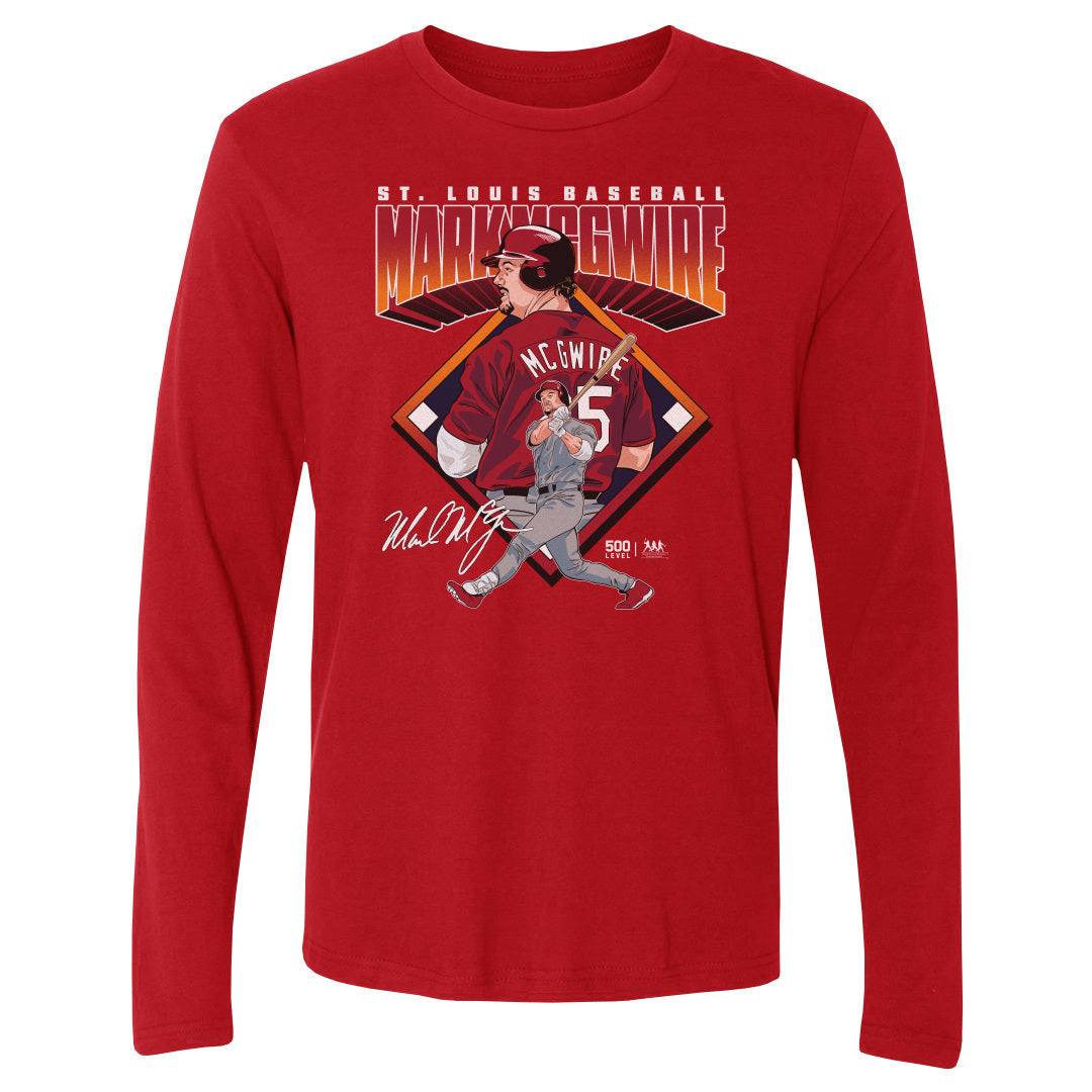 Mark McGwire Men's Long Sleeve T-Shirt | 500 LEVEL
