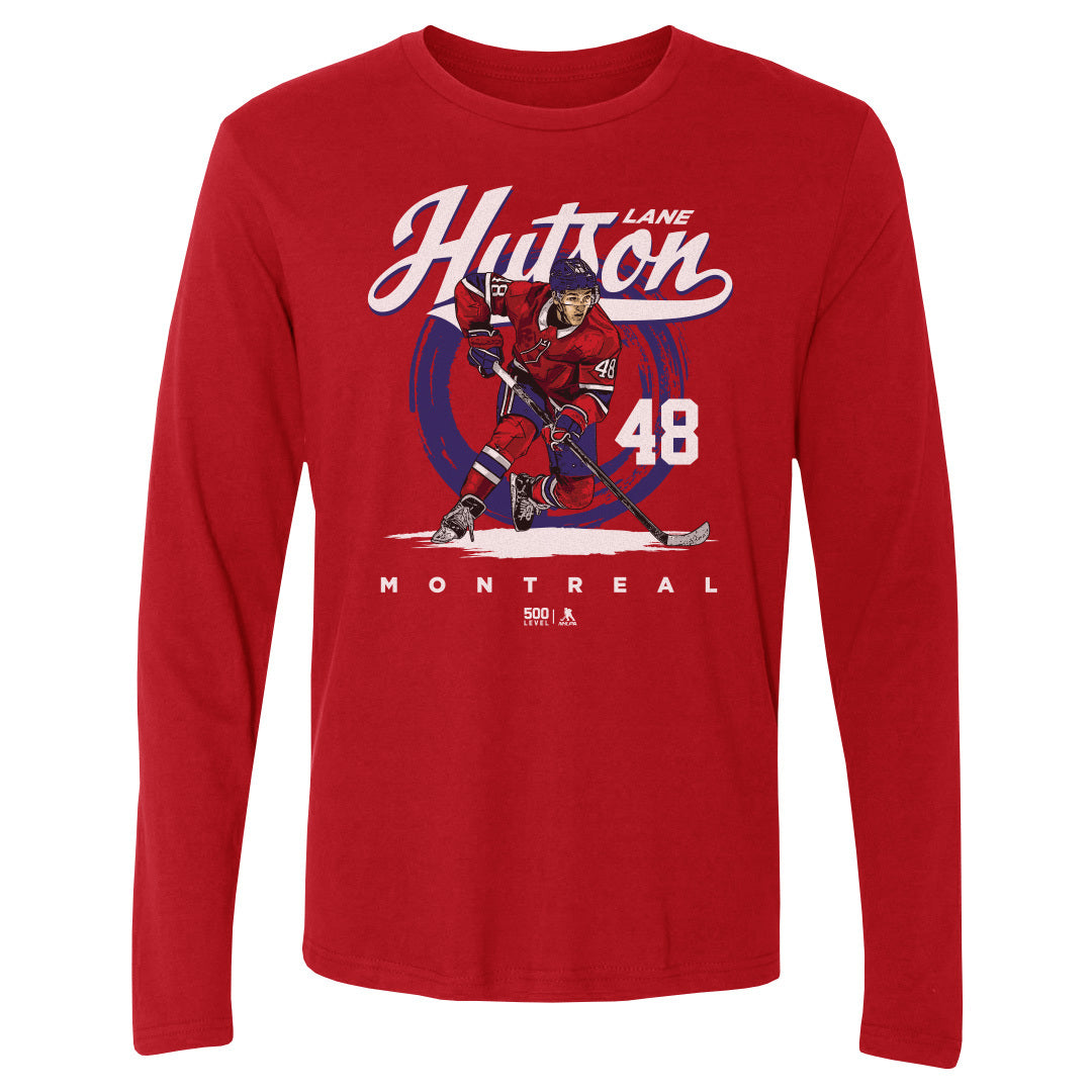 Lane Hutson Men's Long Sleeve T-Shirt | 500 LEVEL