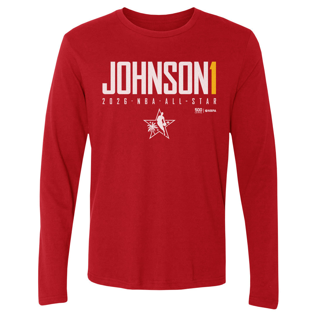 Jalen Johnson Men's Long Sleeve T-Shirt | 500 LEVEL