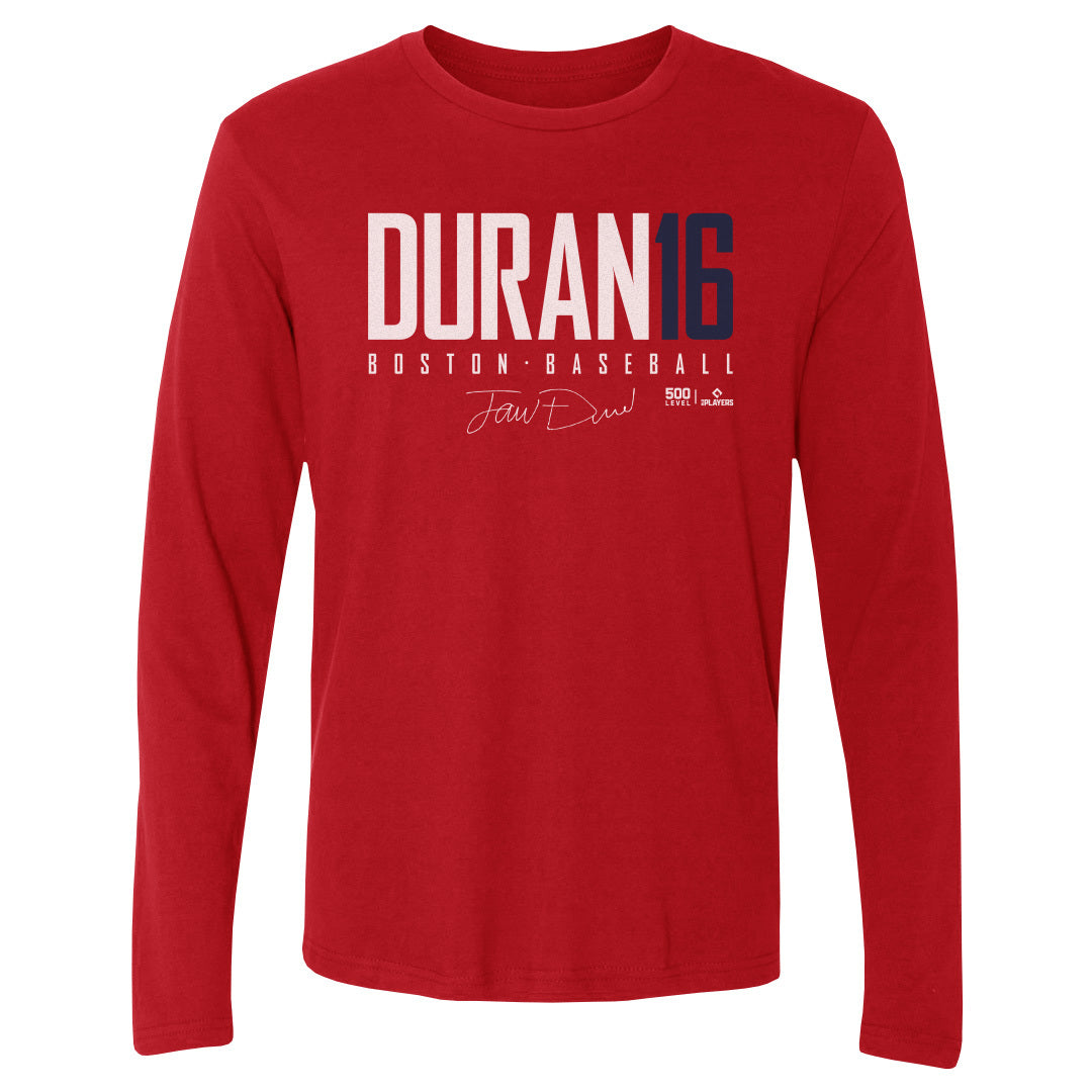 Jarren Duran Men's Long Sleeve T-Shirt | 500 LEVEL