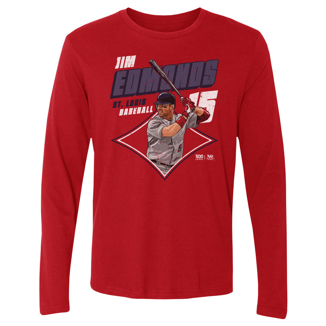 Jim Edmonds Men's Long Sleeve T-Shirt | 500 LEVEL
