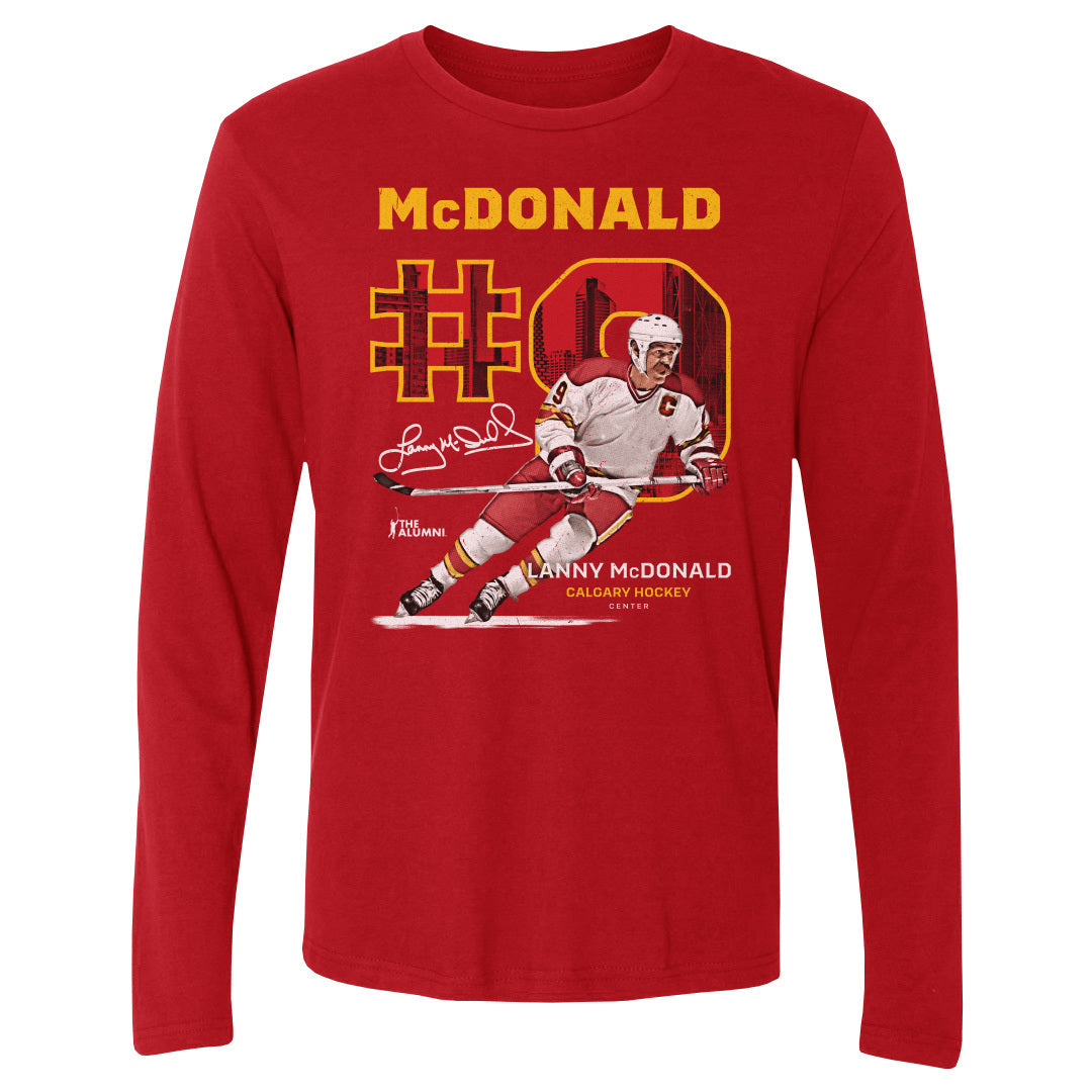Lanny McDonald Men's Long Sleeve T-Shirt | 500 LEVEL