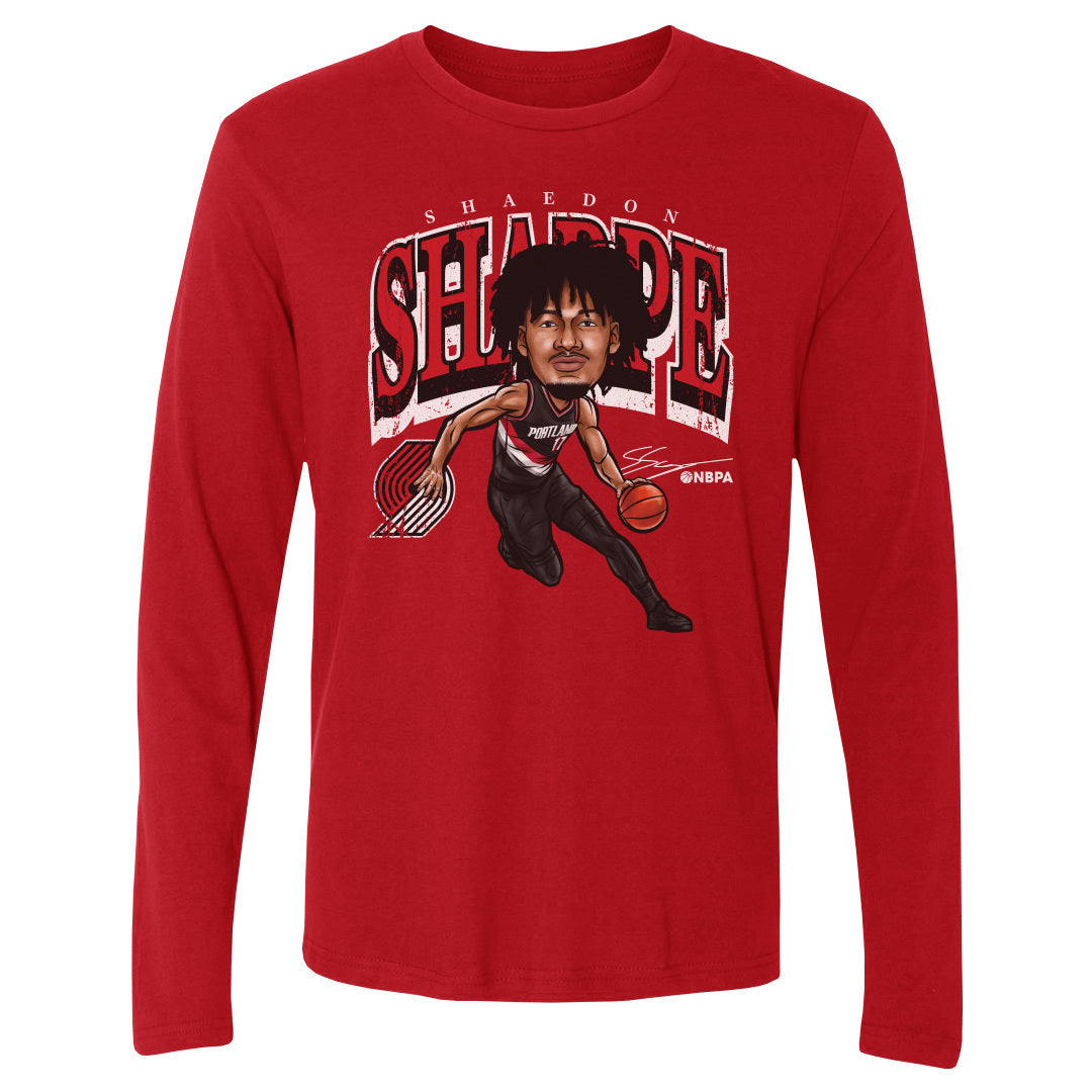 Shaedon Sharpe Men's Long Sleeve T-Shirt | 500 LEVEL