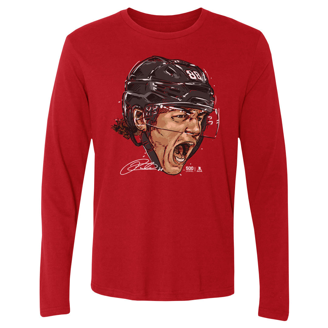 Patrick Kane Men's Long Sleeve T-Shirt | 500 LEVEL