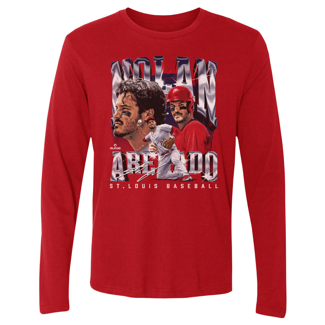 Nolan Arenado Men's Long Sleeve T-Shirt | 500 LEVEL