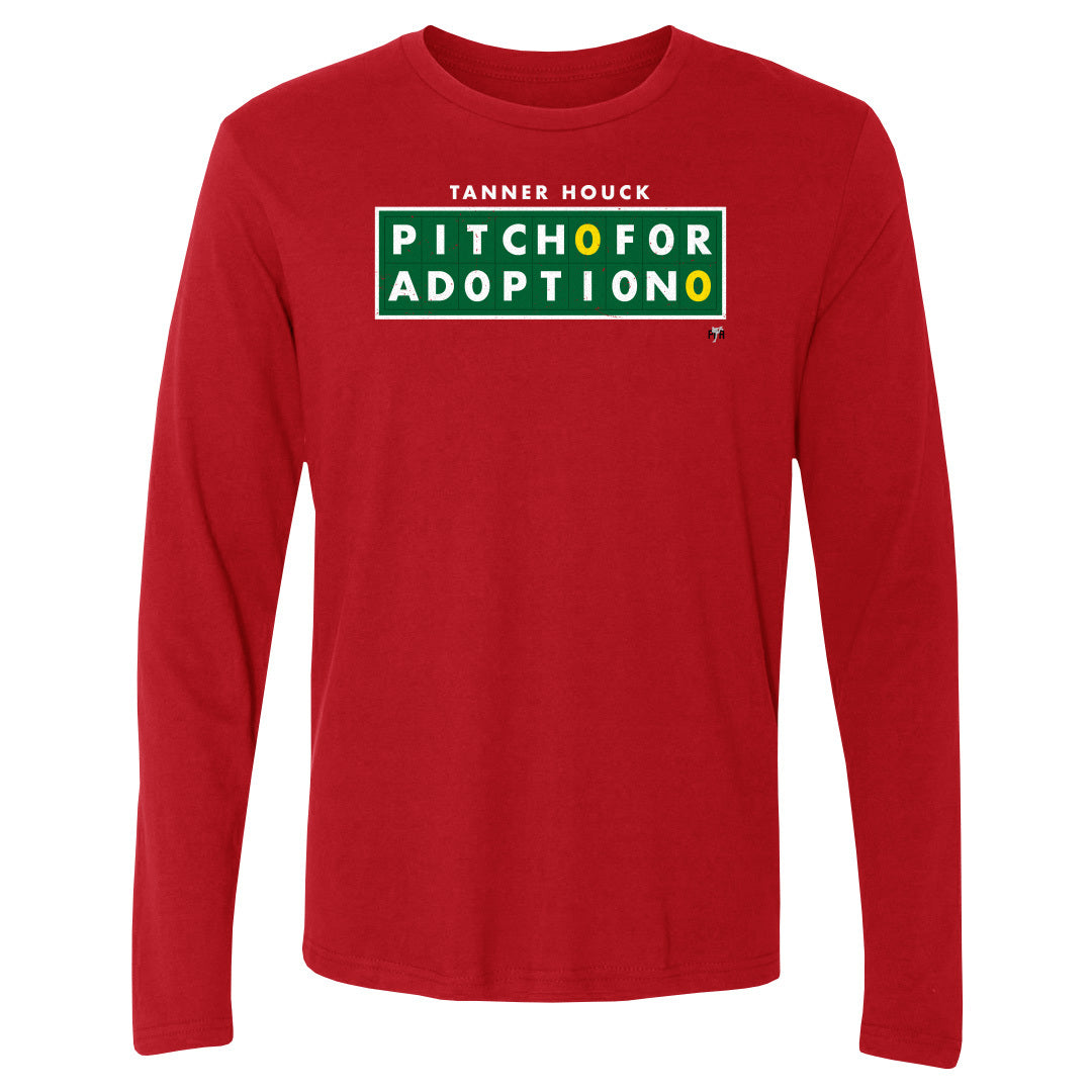 Pitch For Adoption Men's Long Sleeve T-Shirt | 500 LEVEL