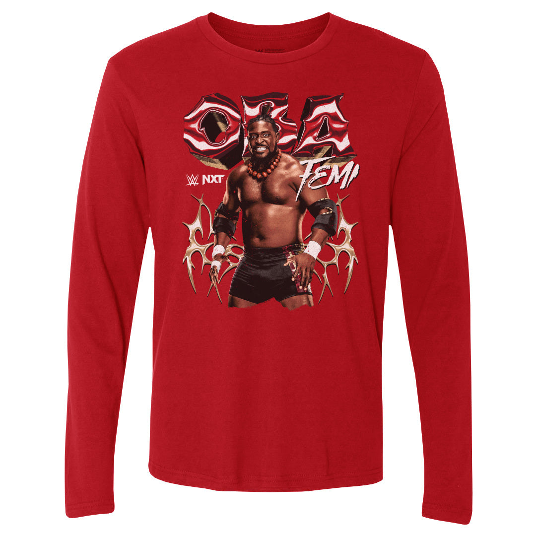 Oba Femi Men's Long Sleeve T-Shirt | 500 LEVEL