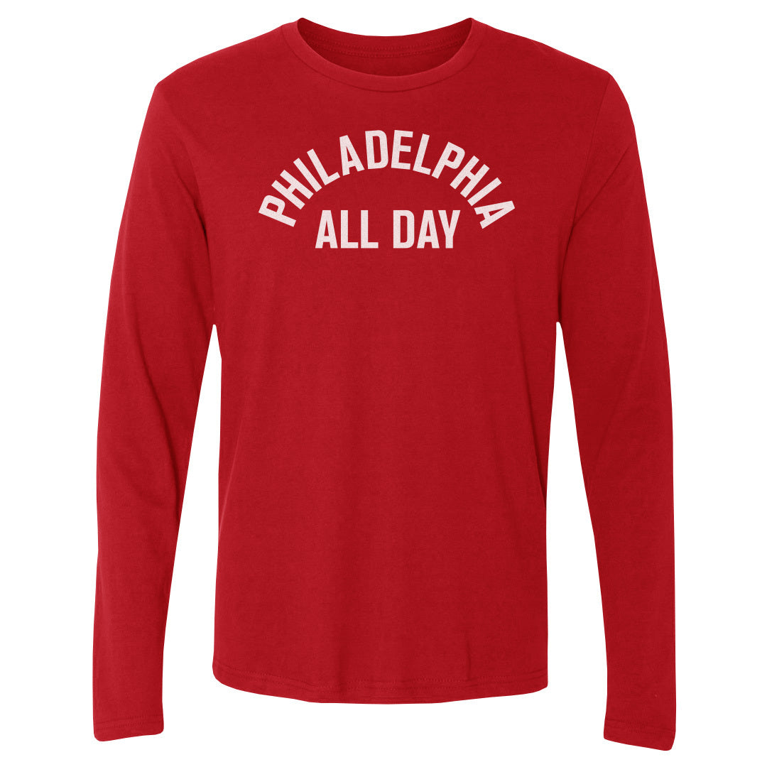 Philadelphia Men's Long Sleeve T-Shirt | 500 LEVEL