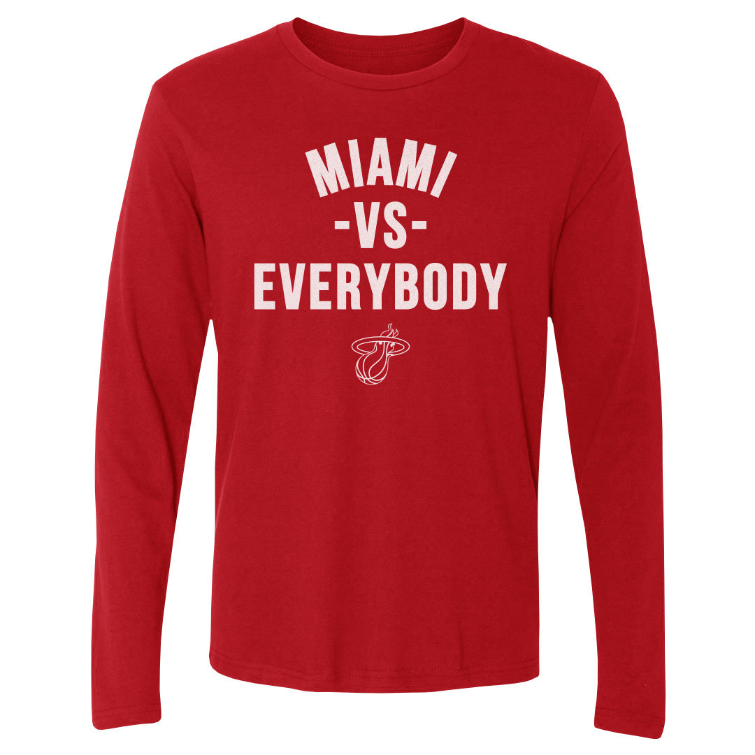 Miami Heat Men's Long Sleeve T-Shirt | 500 LEVEL