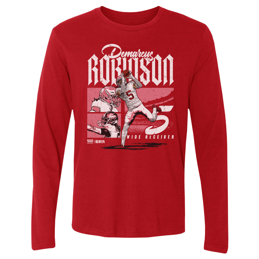 Demarcus Robinson Men's Long Sleeve T-Shirt | 500 LEVEL