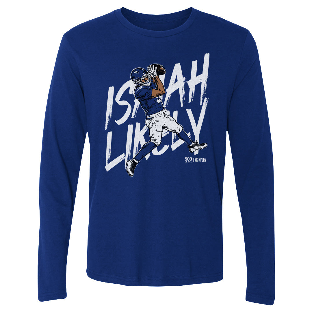 Isaiah Likely Men's Long Sleeve T-Shirt | 500 LEVEL