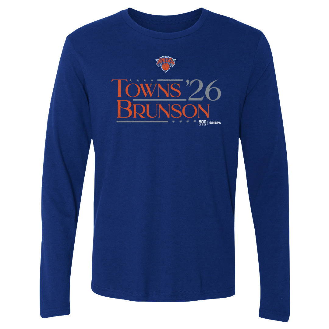 Karl-Anthony Towns Men's Long Sleeve T-Shirt | 500 LEVEL