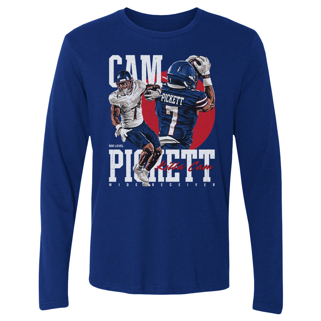 Cam Pickett Men's Long Sleeve T-Shirt | 500 LEVEL