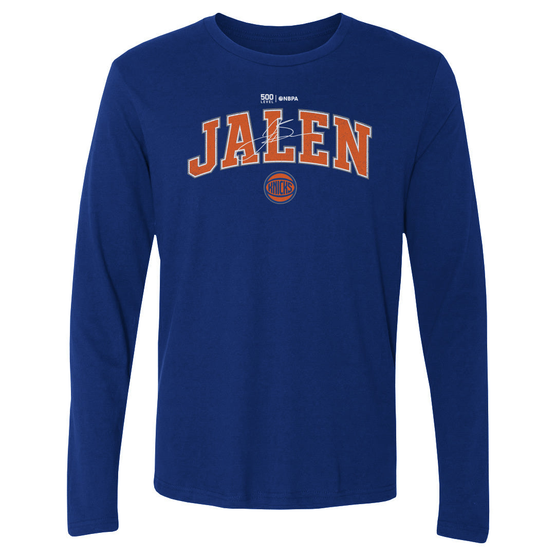 Jalen Brunson Men's Long Sleeve T-Shirt | 500 LEVEL