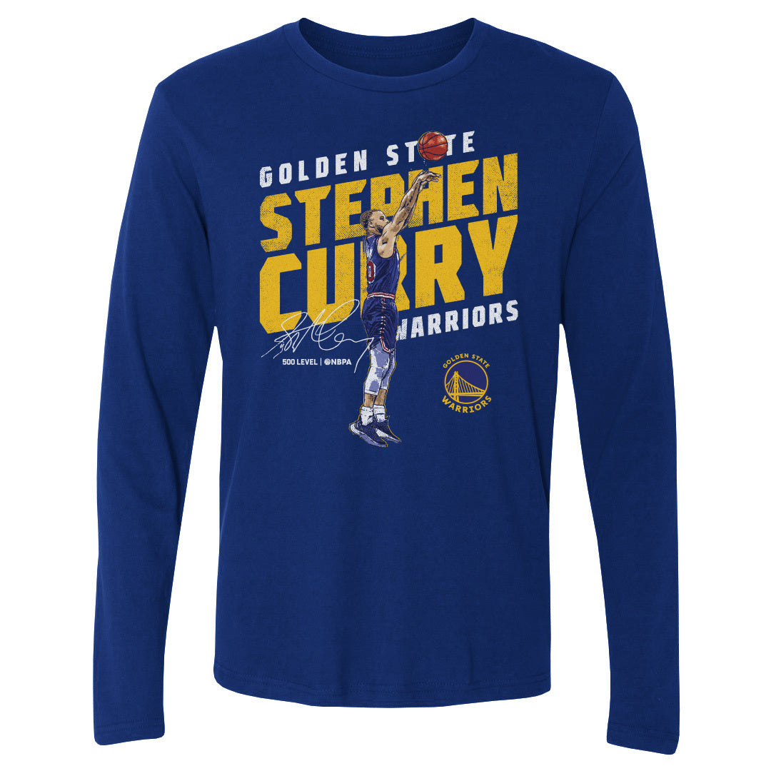 Steph Curry Men's Long Sleeve T-Shirt | 500 LEVEL