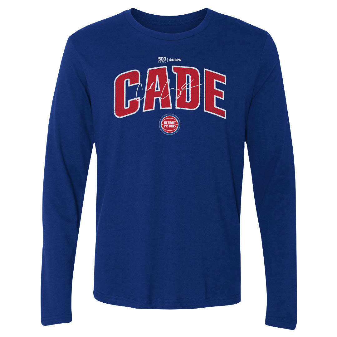 Cade Cunningham Men's Long Sleeve T-Shirt | 500 LEVEL