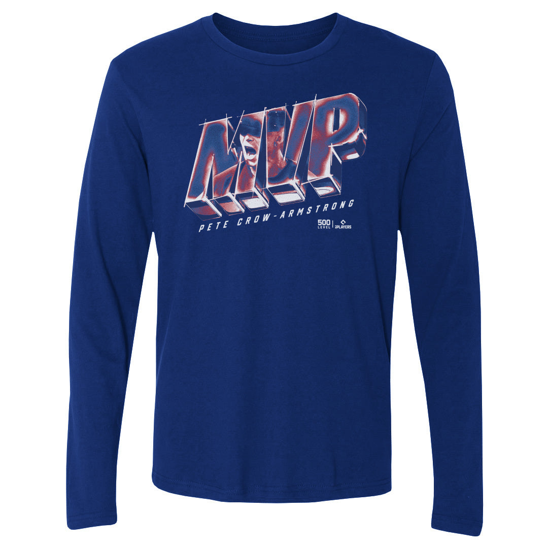 Pete Crow-Armstrong Men's Long Sleeve T-Shirt | 500 LEVEL
