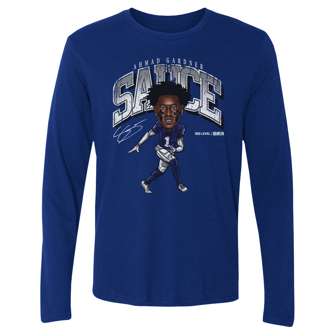 Sauce Gardner Men's Long Sleeve T-Shirt | 500 LEVEL