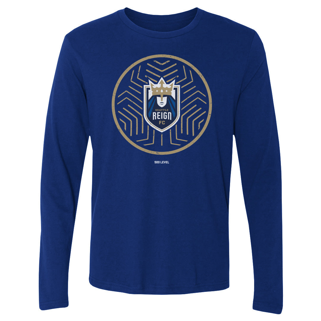 Seattle Reign FC Men's Long Sleeve T-Shirt | 500 LEVEL
