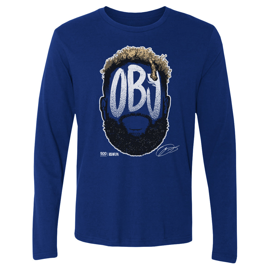 Odell Beckham Jr. Men's Long Sleeve T-Shirt | 500 LEVEL