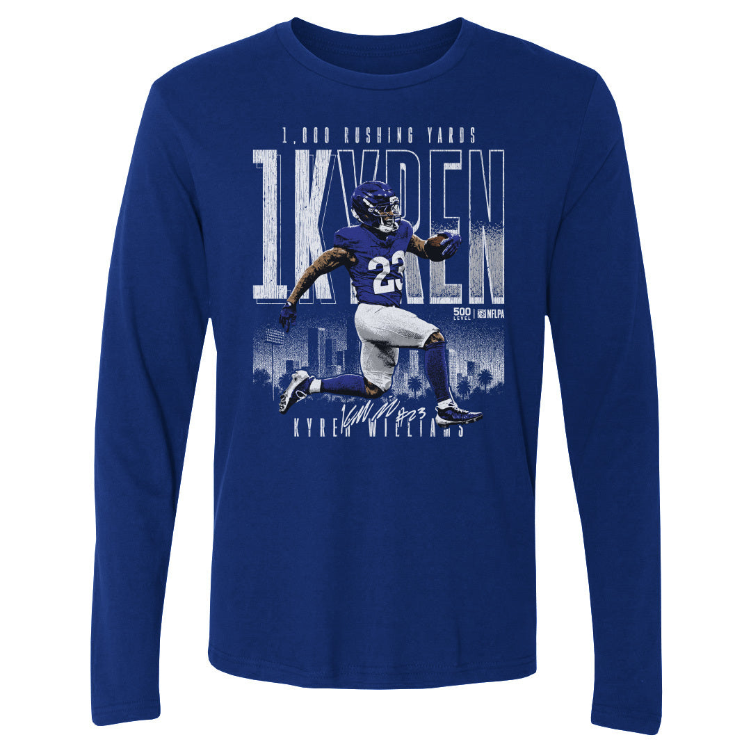 Kyren Williams Men's Long Sleeve T-Shirt | 500 LEVEL