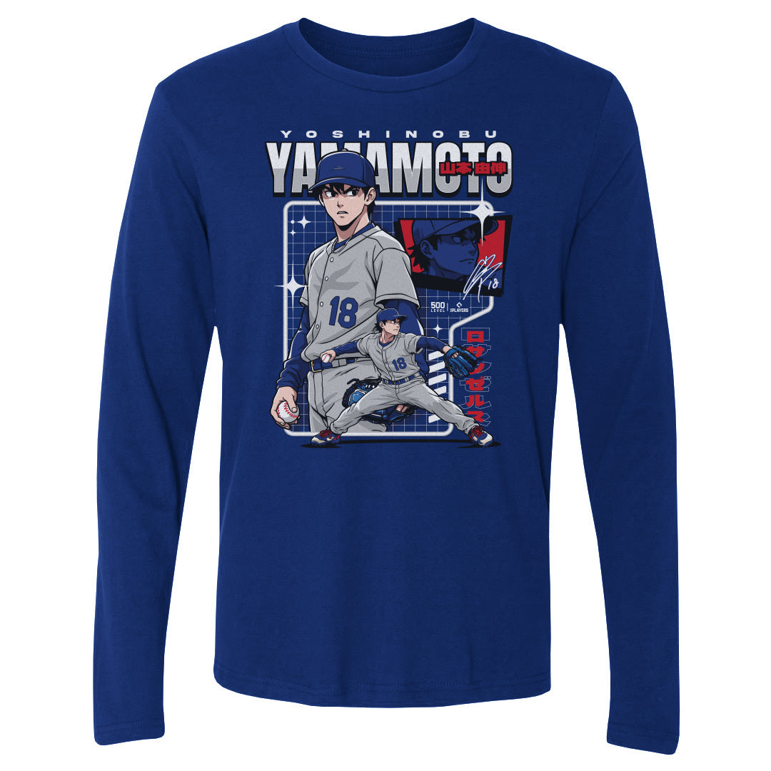 Yoshinobu Yamamoto Men's Long Sleeve T-Shirt | 500 LEVEL