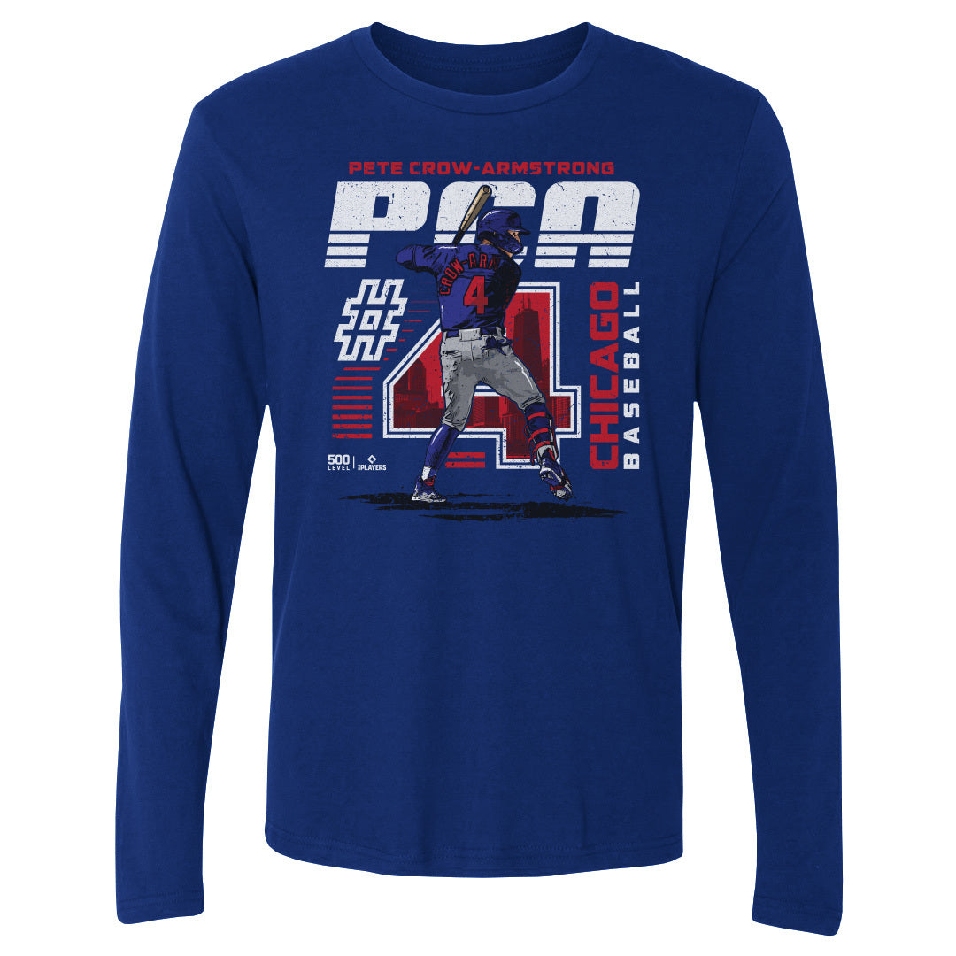 Pete Crow-Armstrong Men's Long Sleeve T-Shirt | 500 LEVEL
