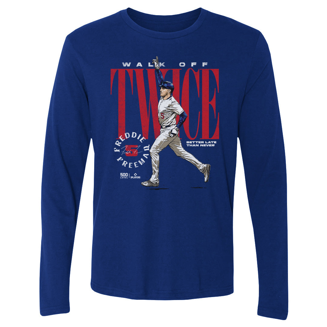 Freddie Freeman Men's Long Sleeve T-Shirt | 500 LEVEL