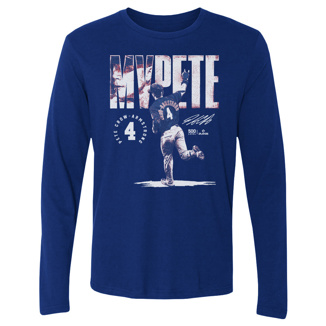 Pete Crow-Armstrong Men's Long Sleeve T-Shirt | 500 LEVEL