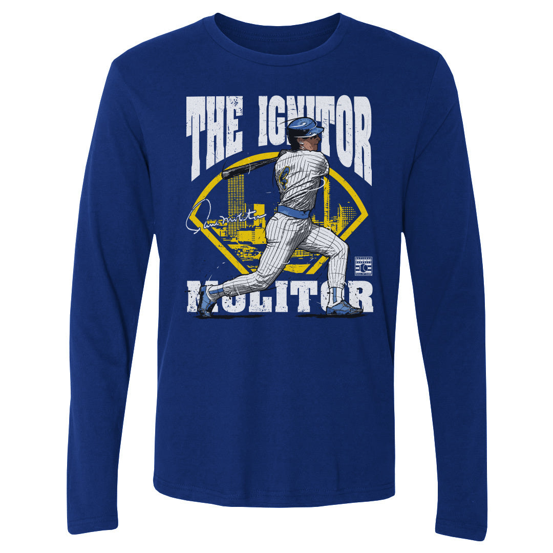 Paul Molitor Men's Long Sleeve T-Shirt | 500 LEVEL