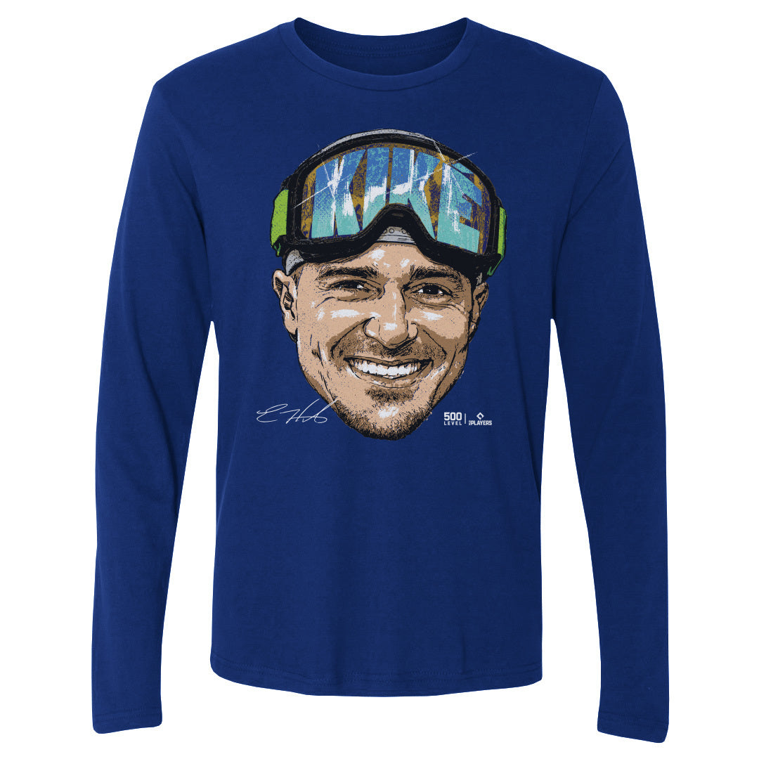 Enrique Hernandez Men's Long Sleeve T-Shirt | 500 LEVEL