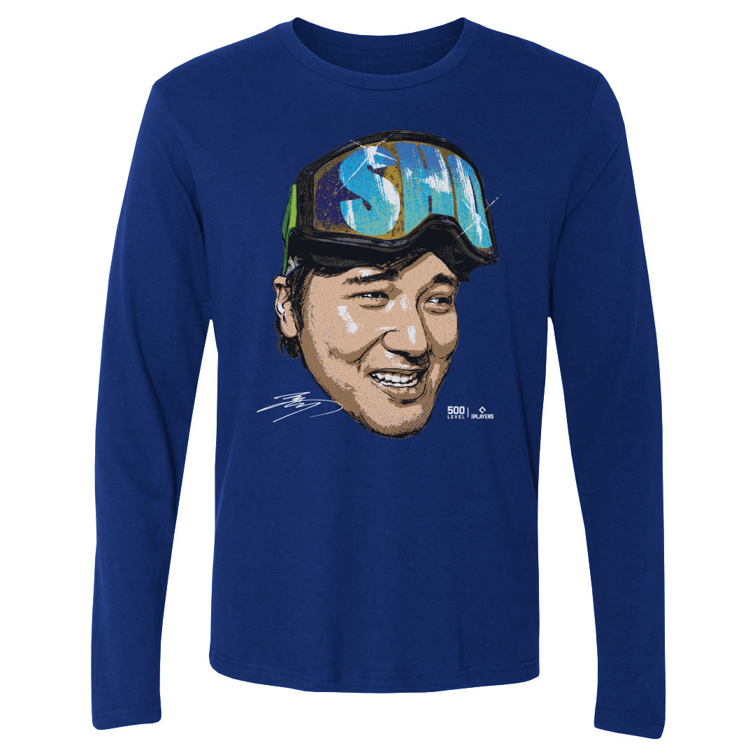 Shohei Ohtani Men's Long Sleeve T-Shirt | 500 LEVEL
