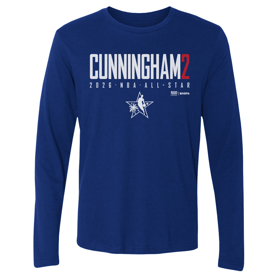 Cade Cunningham Men's Long Sleeve T-Shirt | 500 LEVEL