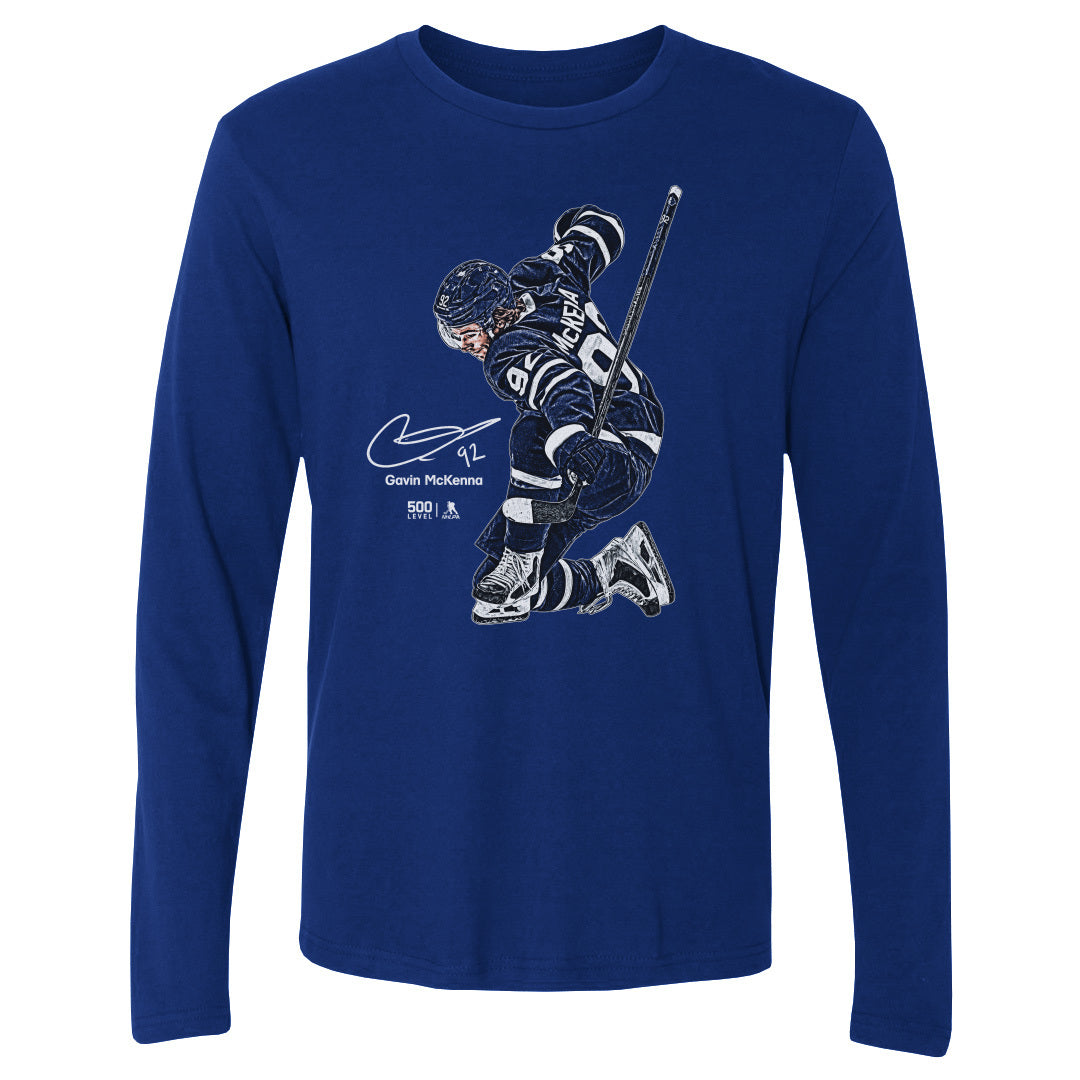 Gavin McKenna Men's Long Sleeve T-Shirt | 500 LEVEL