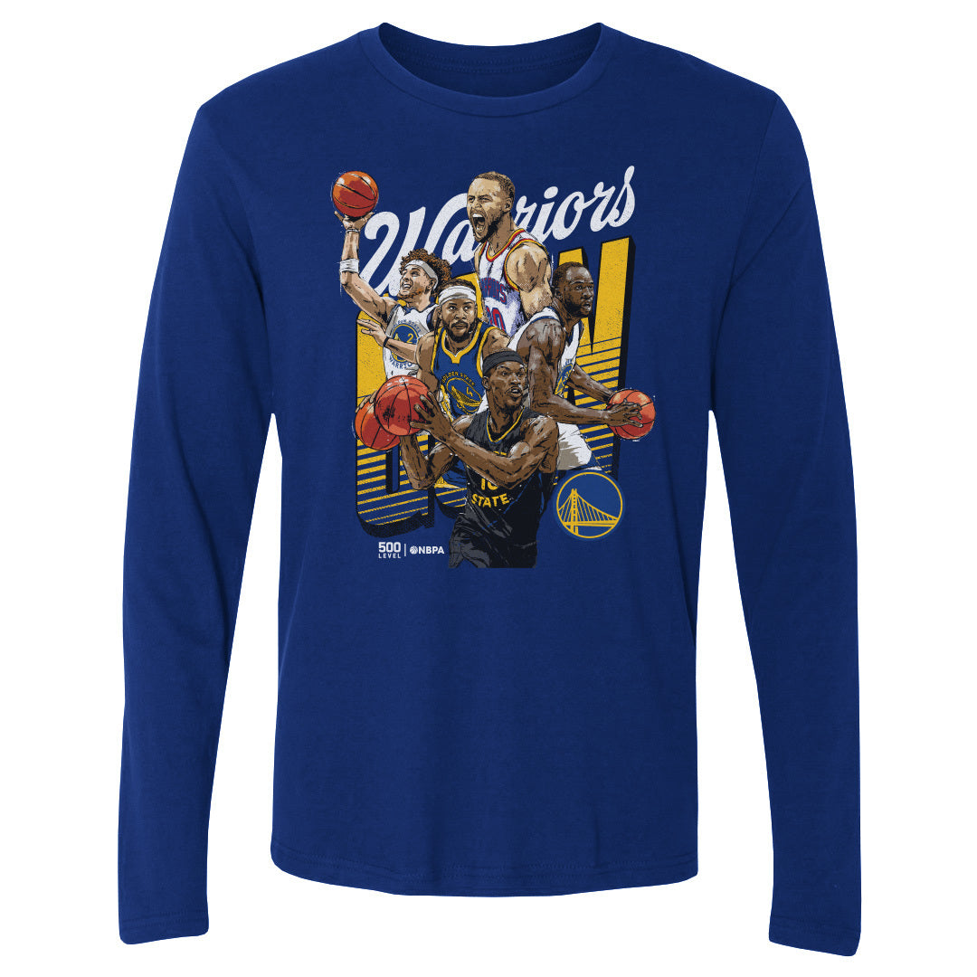Golden State Warriors Men's Long Sleeve T-Shirt | 500 LEVEL