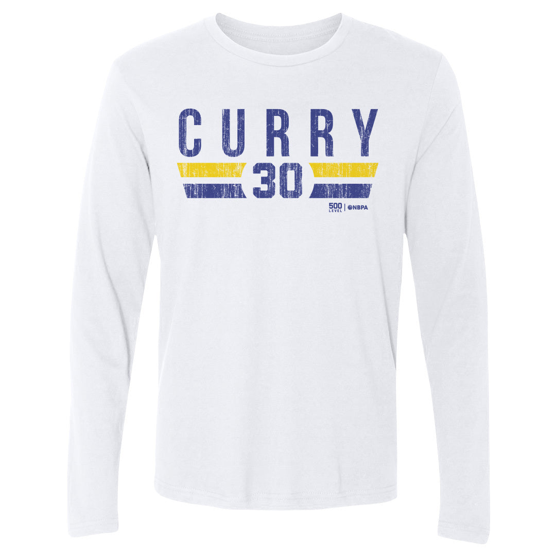 Steph Curry Men's Long Sleeve T-Shirt | 500 LEVEL