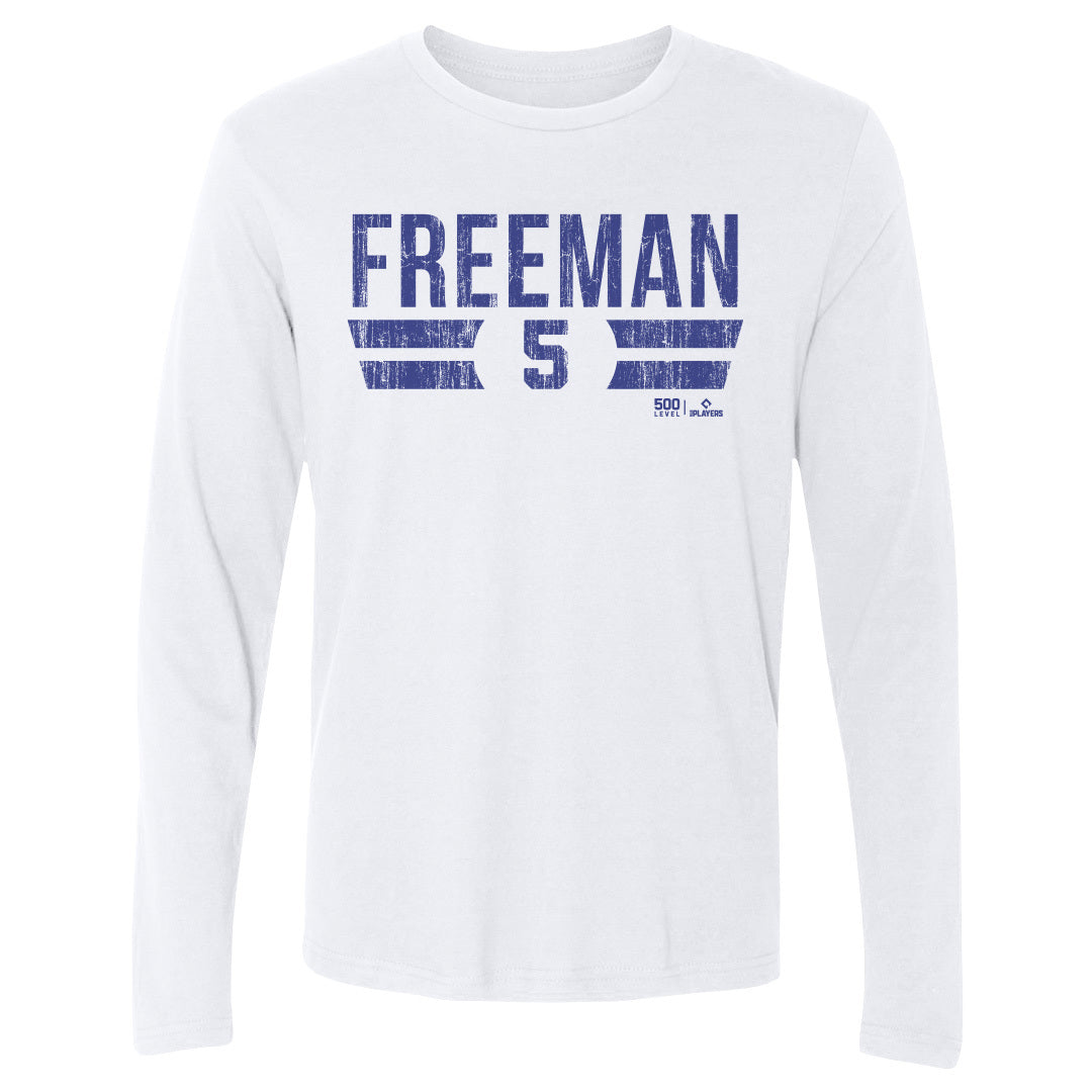 Freddie Freeman Men's Long Sleeve T-Shirt | 500 LEVEL