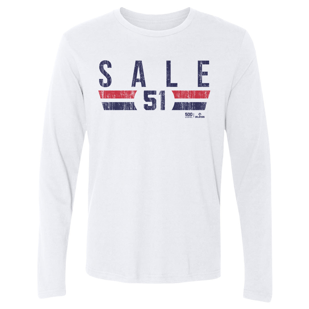Chris Sale Men's Long Sleeve T-Shirt | 500 LEVEL