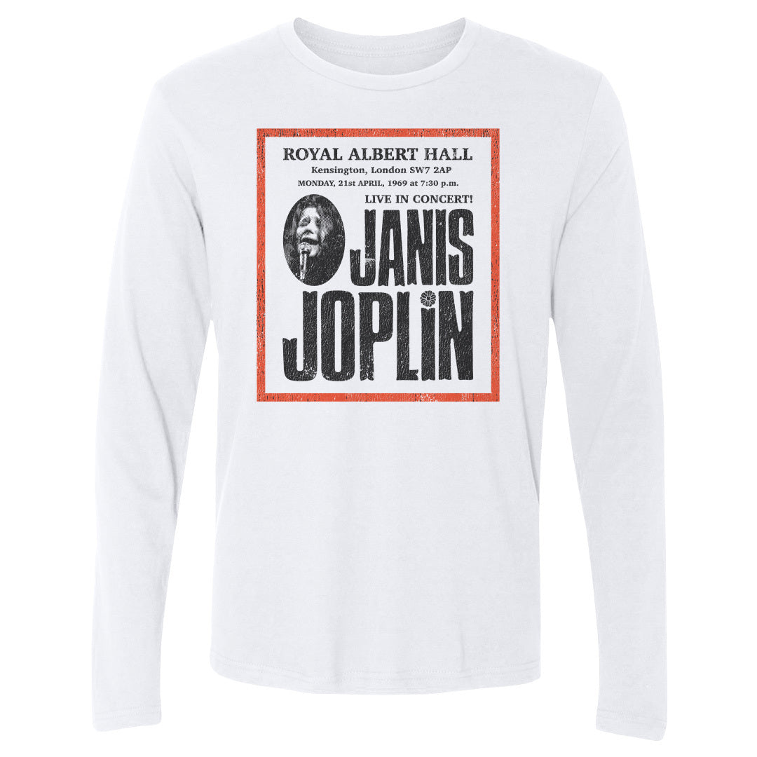 Janis Joplin Men's Long Sleeve T-Shirt | 500 LEVEL