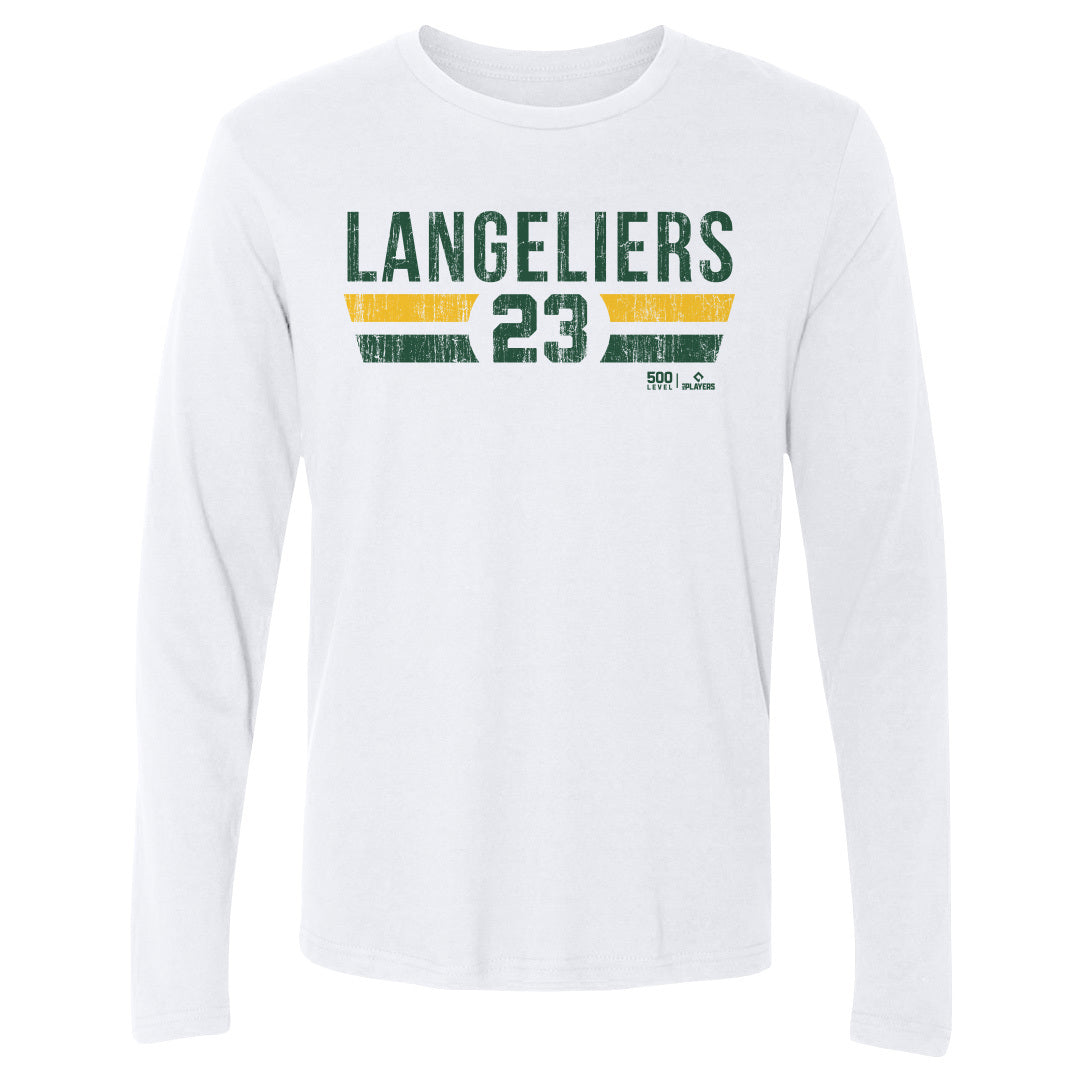 Shea Langeliers Men's Long Sleeve T-Shirt | 500 LEVEL