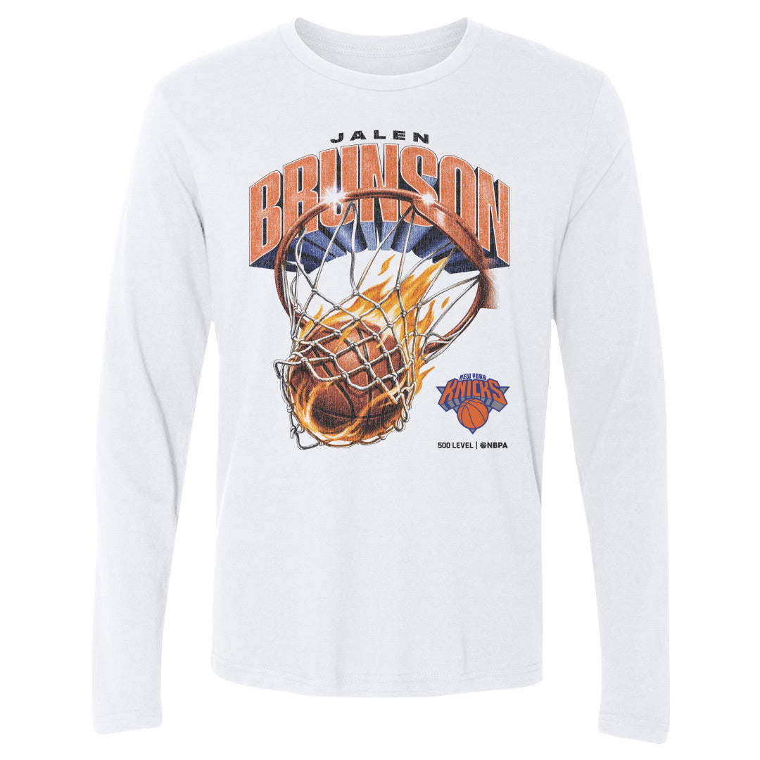 Jalen Brunson Men's Long Sleeve T-Shirt | 500 LEVEL