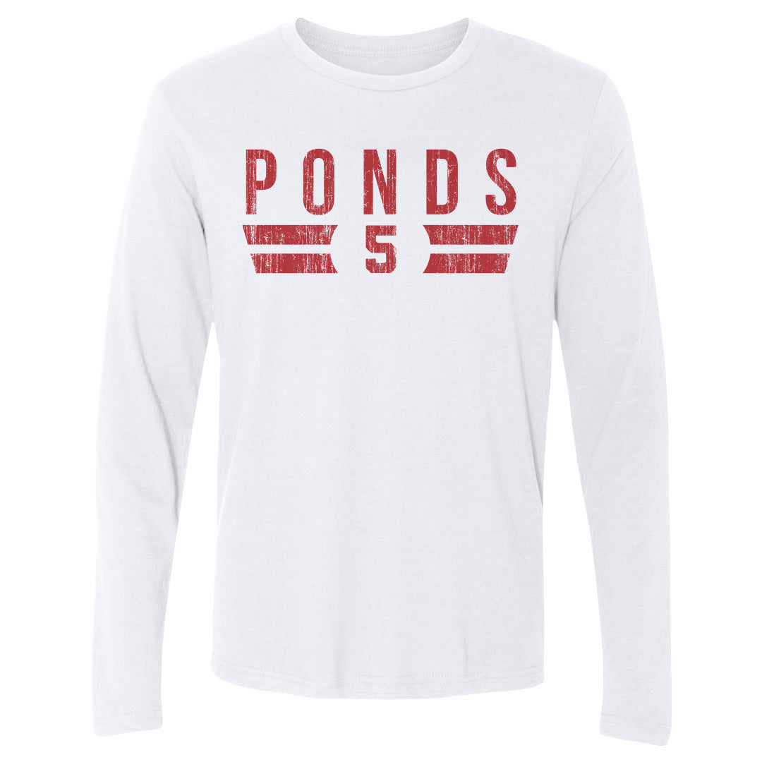 D'Angelo Ponds Men's Long Sleeve T-Shirt | 500 LEVEL