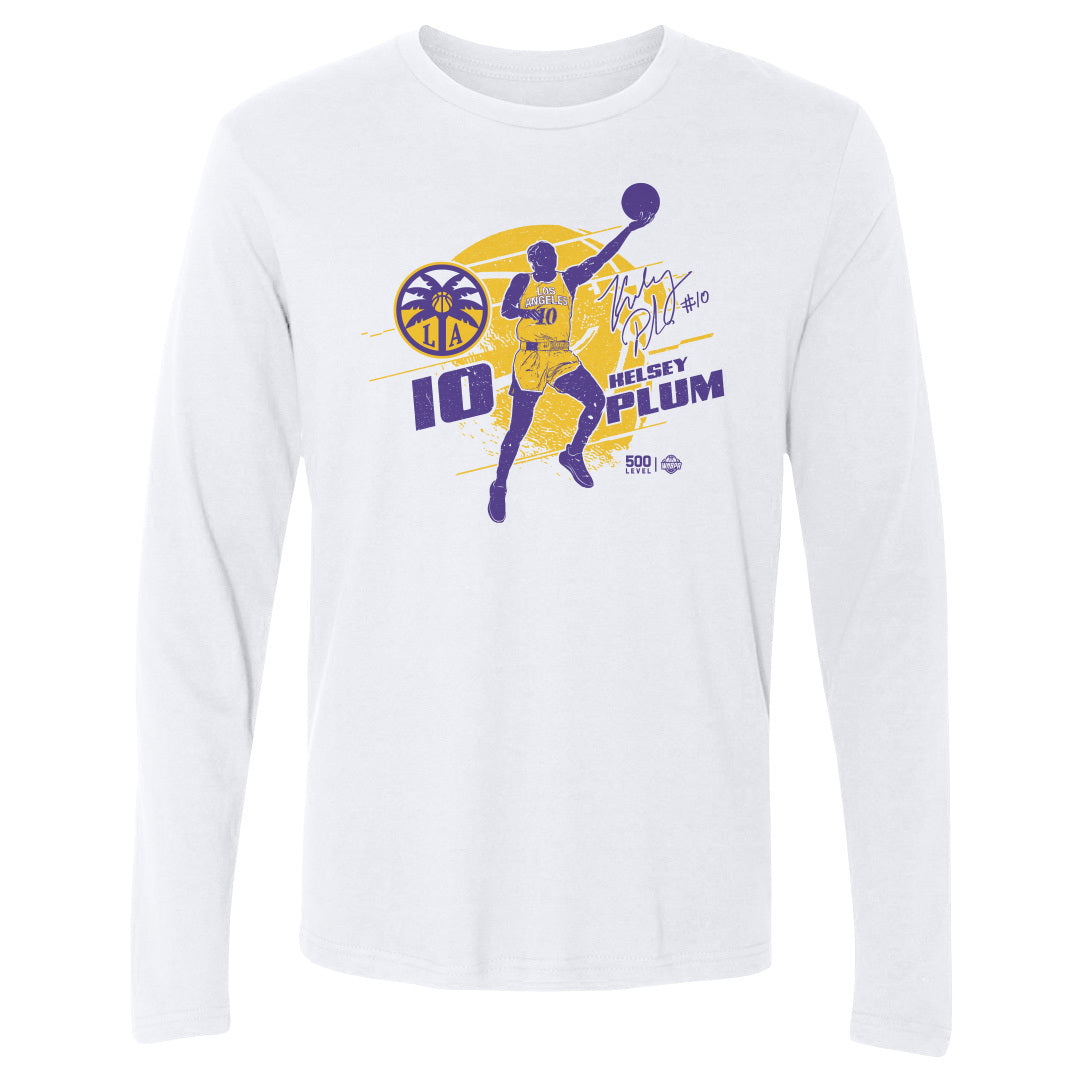 Kelsey Plum Men's Long Sleeve T-Shirt | 500 LEVEL